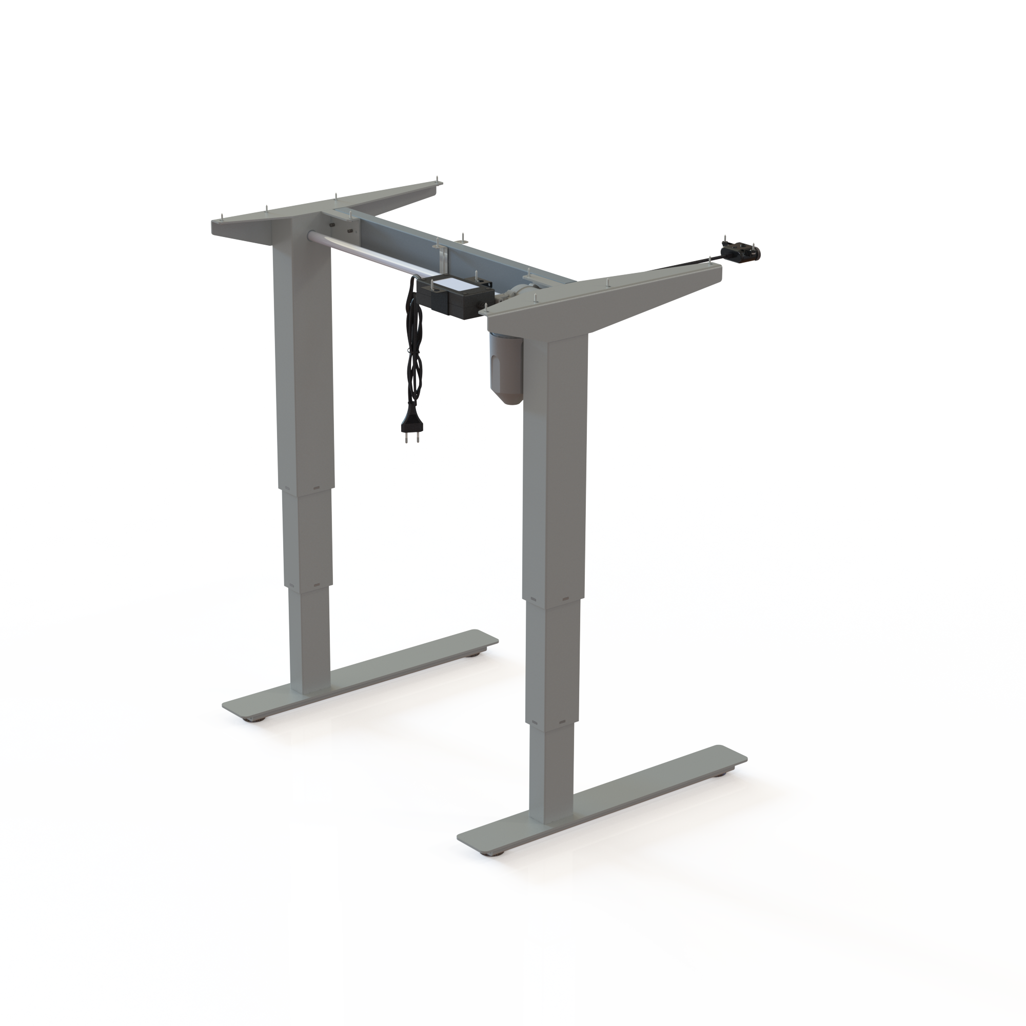 Gestell steh/sitz | Breite 072 cm | Silber