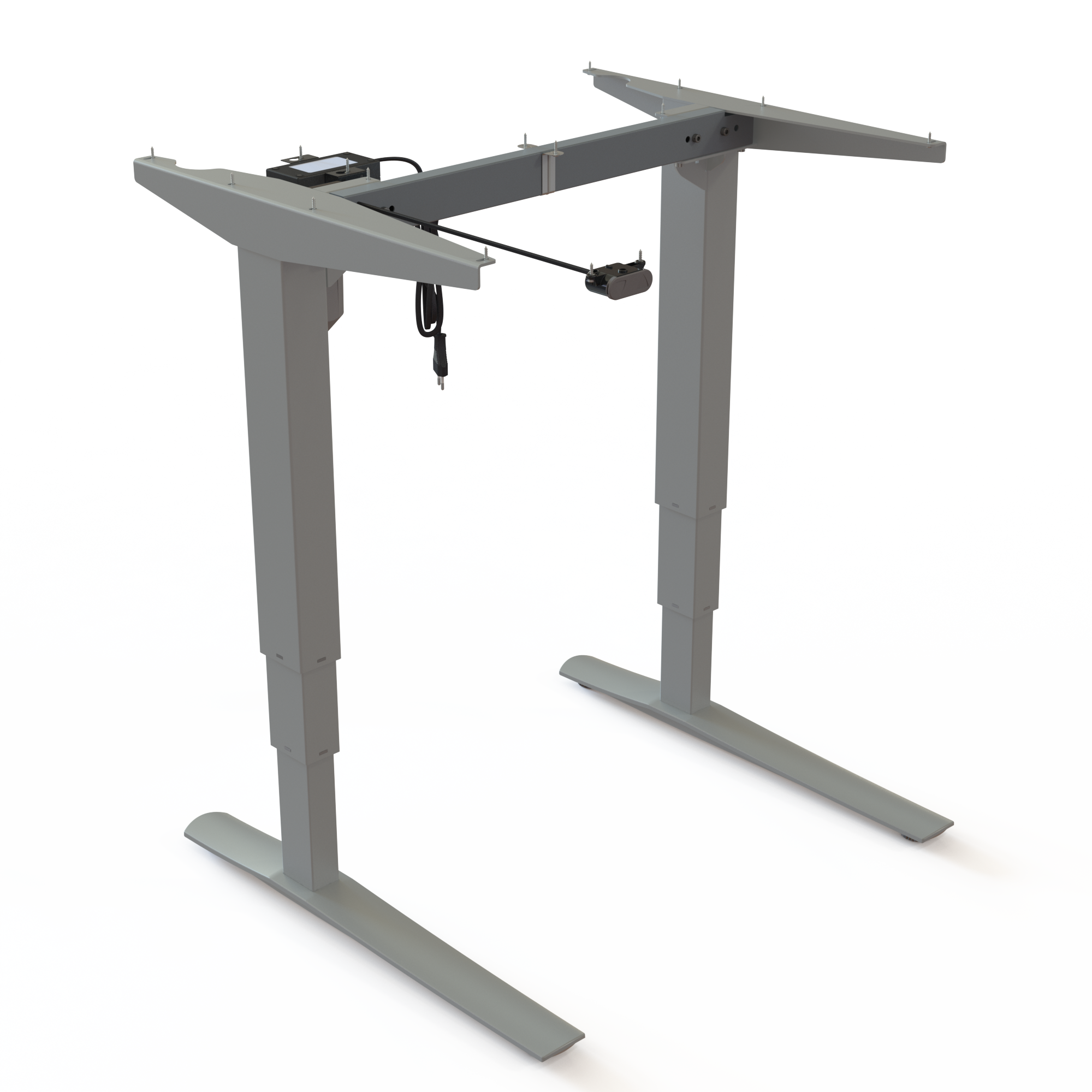 Gestell steh/sitz | Breite 072 cm | Silber