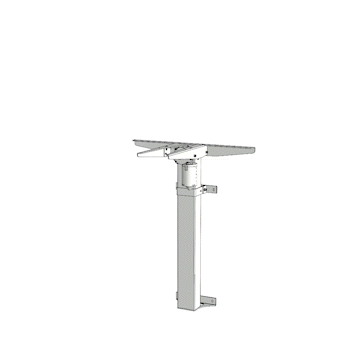 Gestell steh/sitz | Breite 54 cm | Weiß