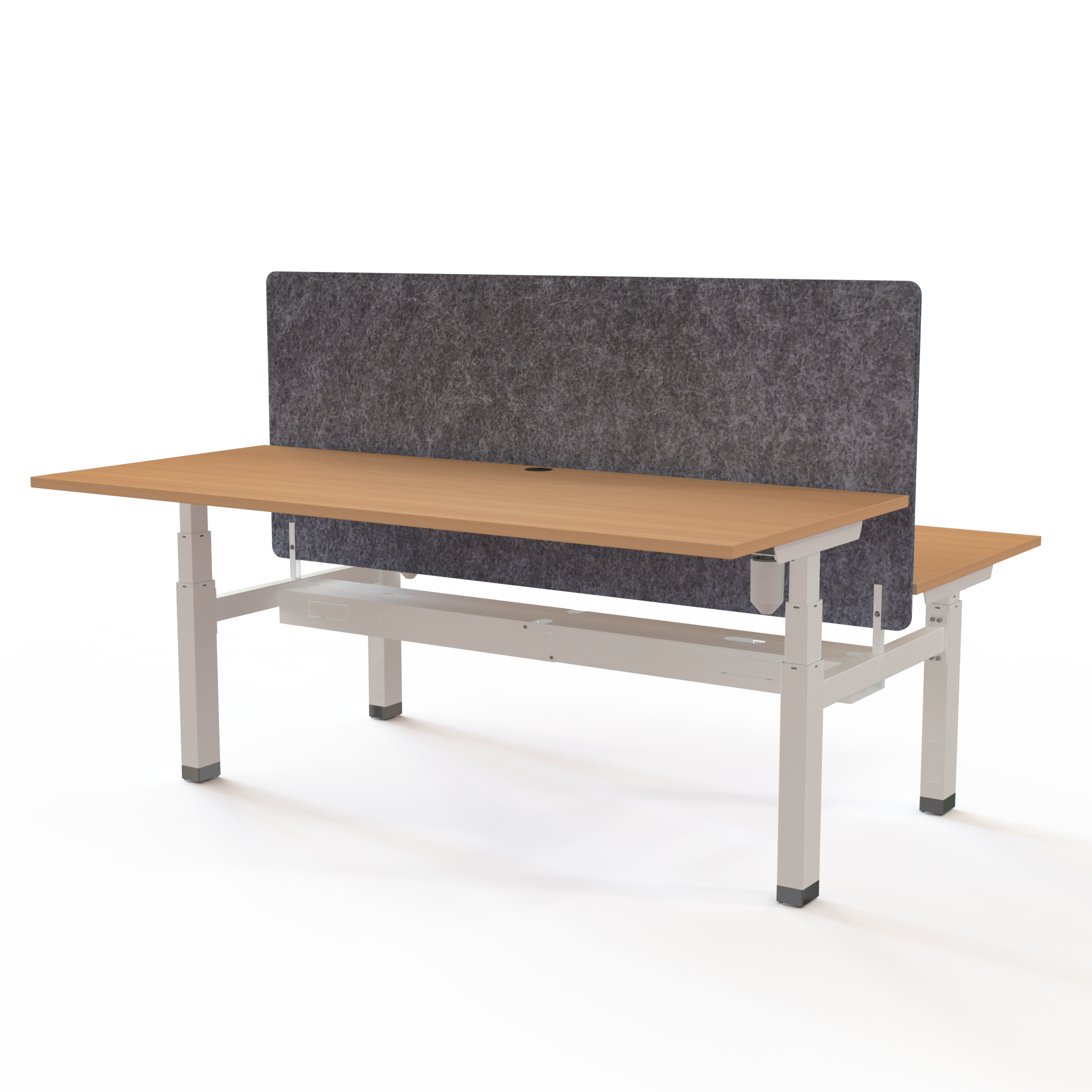 Trennwand 1200x750, grau