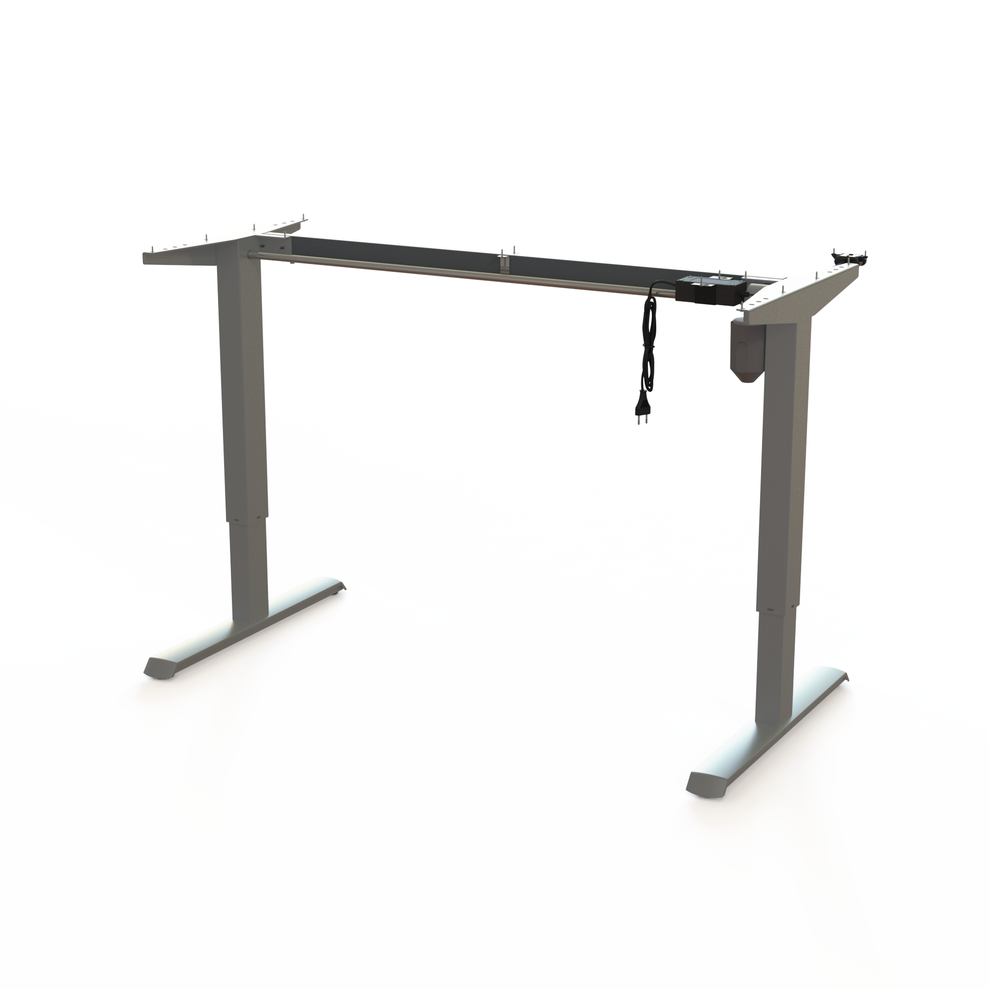 Gestell steh/sitz | Breite 129 cm | Silber