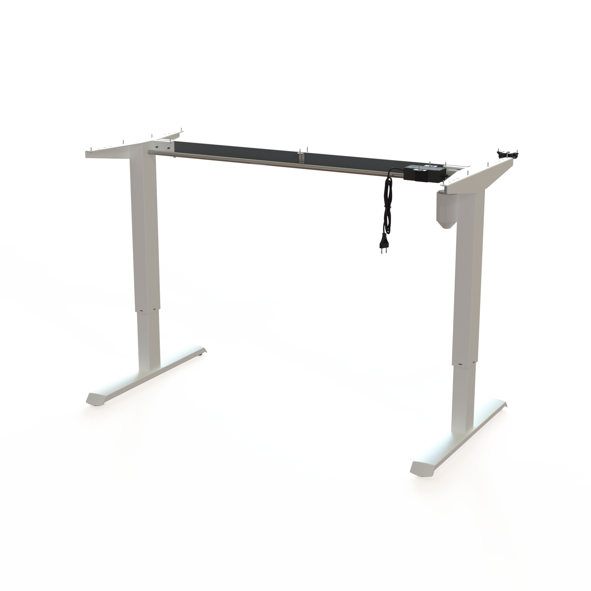 Gestell steh/sitz | Breite 129 cm | Weiß
