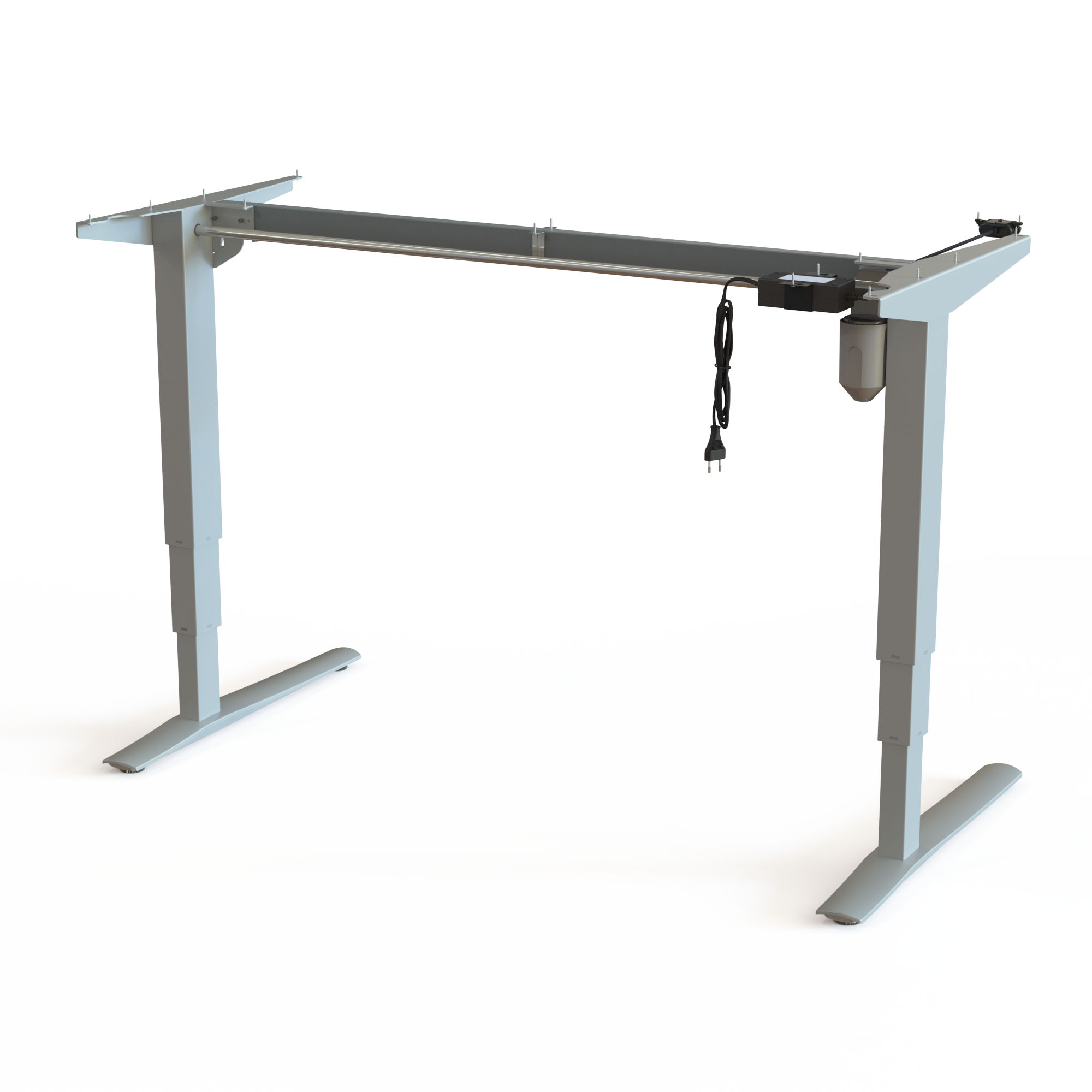 Gestell steh/sitz | Breite 129 cm | Silber