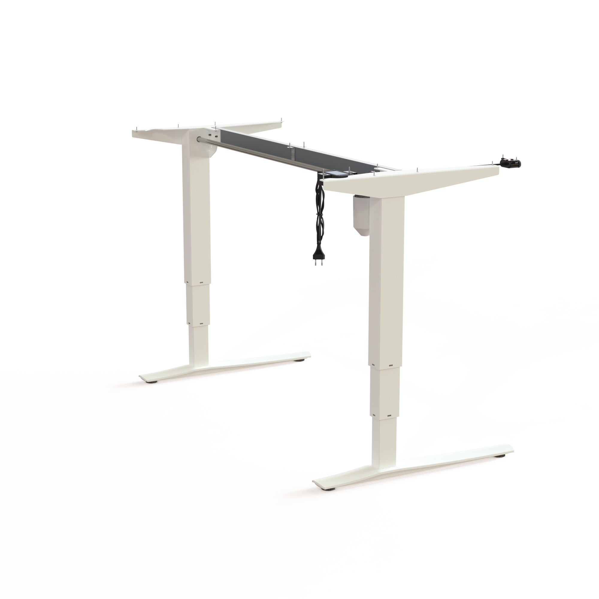 Gestell steh/sitz | Breite 129 cm | Weiß