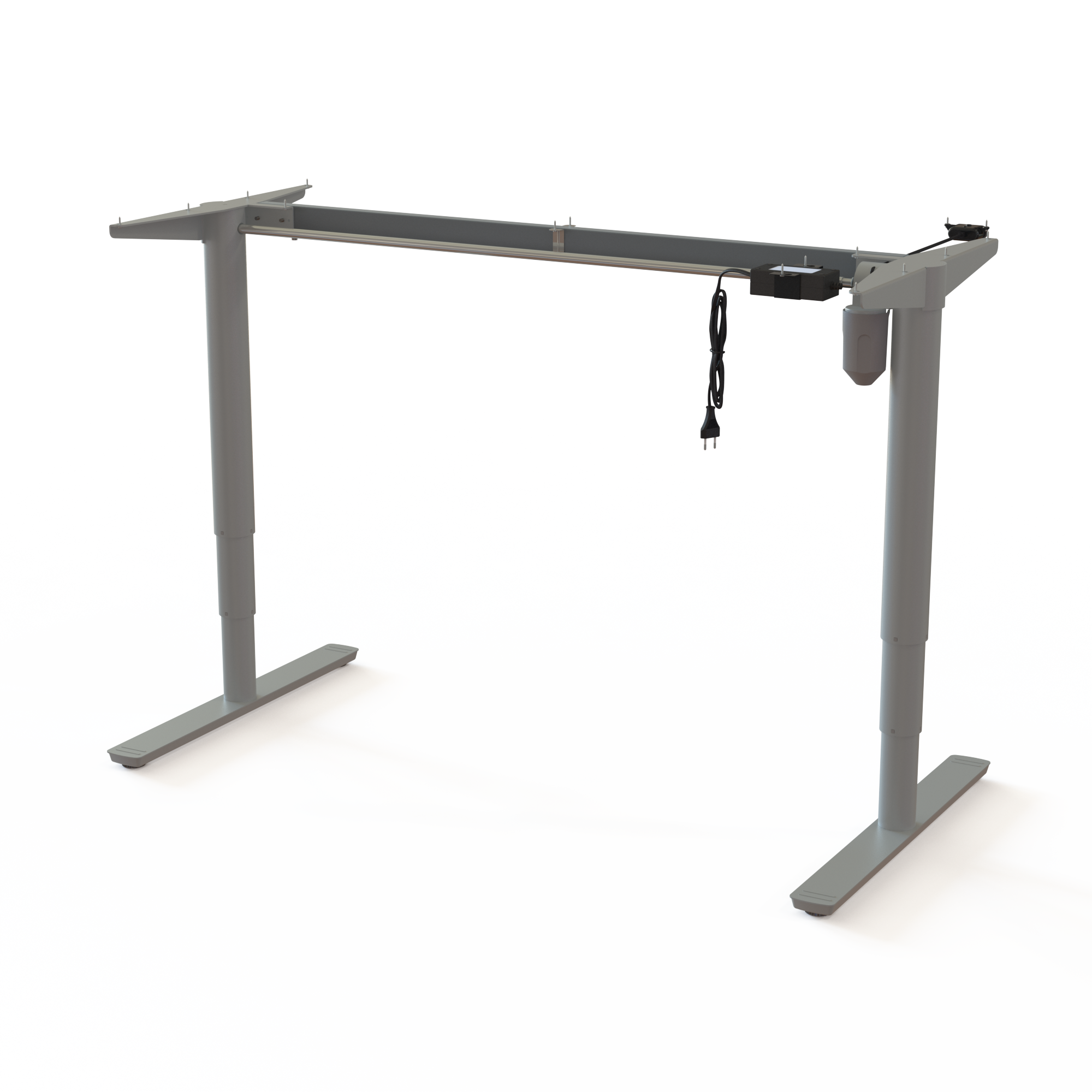 Gestell steh/sitz | Breite 129 cm | Silber