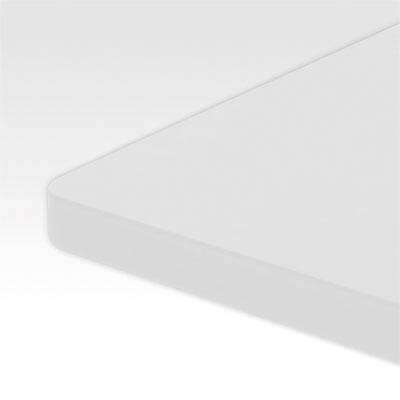 Tischplatte | 117x90 cm | Grau-weiß